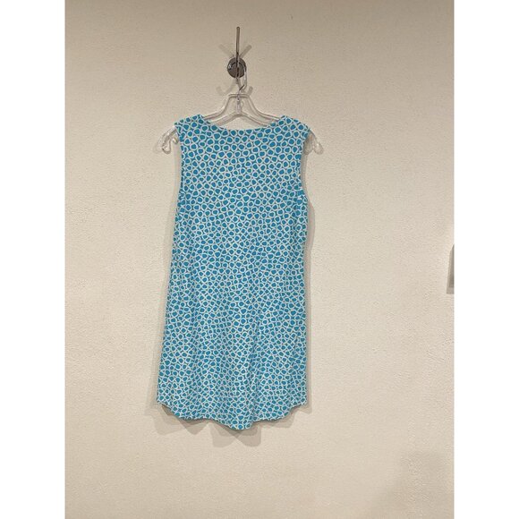 Jude Connally Dress Womens Small Geometric Sleeveless Shift Made in USA Summer - Picture 4 of 4